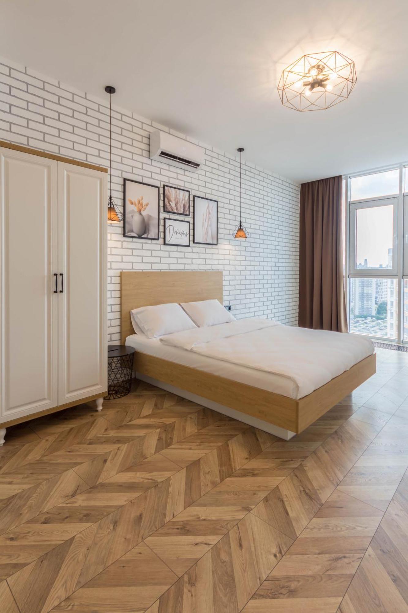 Design Apartments With Panoramic View Kiev Bagian luar foto